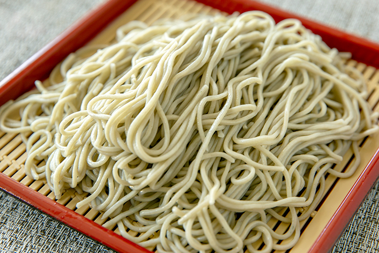 香り豊かな一番粉が生み出す「へぎそば」