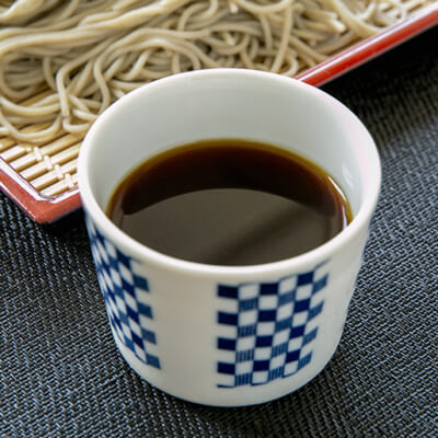 7種類の削り節を使った「つゆ」