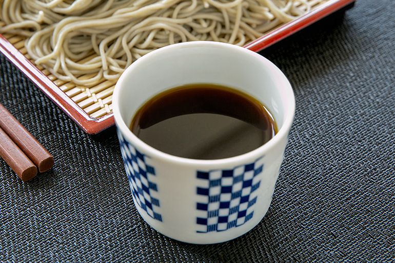 7種類の削り節を使った「つゆ」