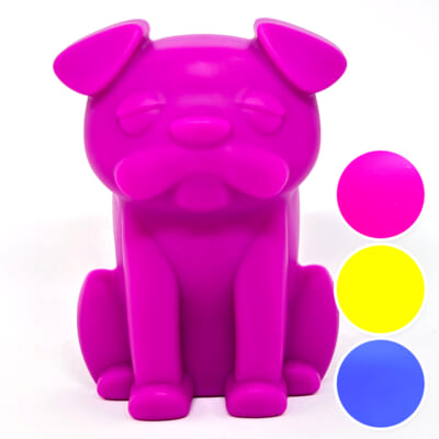 ペット用ブラシ「うちの子ゴロン」パグ