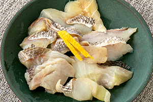 3. 鯛の柚子香味