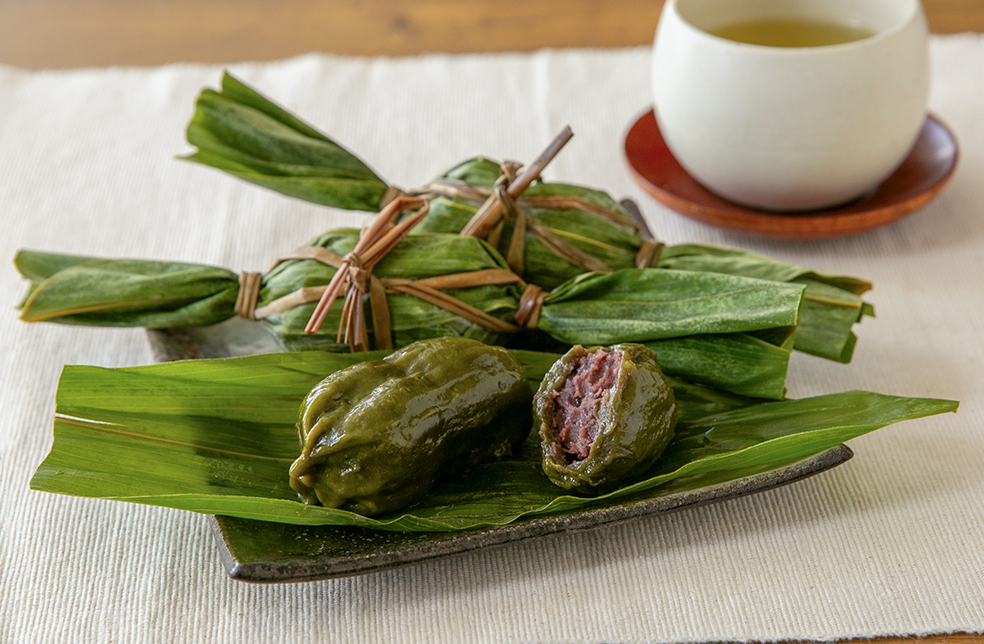 新潟直送計画】ごんぼっ葉笹団子（つぶ餡） – ナカノファーム