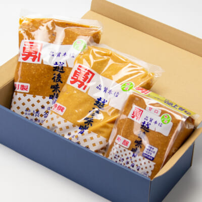 渋谷みそ 袋入 3種 計3個（つぶ味噌）