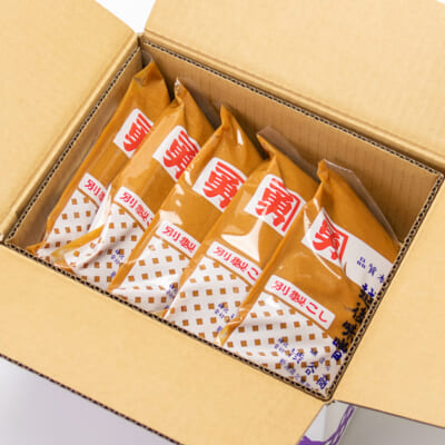 渋谷みそ 袋入 別製 5個（こし味噌）