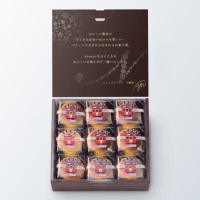 スフレチーズケーキ「大糸チーズ」9個