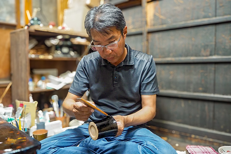伝統の技が光る、職人の技術