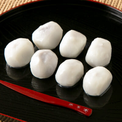 コシのある生地と自家製こし餡が自慢