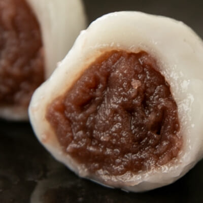 手間暇かけて作る「こし餡」