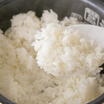 艶やかで、ふっくらとした炊き上がりが自慢！