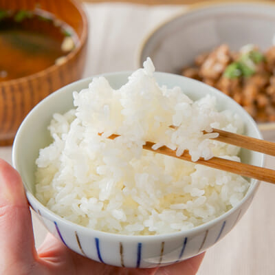 炊き立ての甘い香りにうっとり