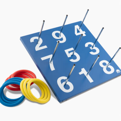 輪投げセット 国際輪投げ協会 公式モデル（収納ケース付き）