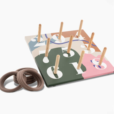 輪投げセット デザインモデルA（収納ケース付き）