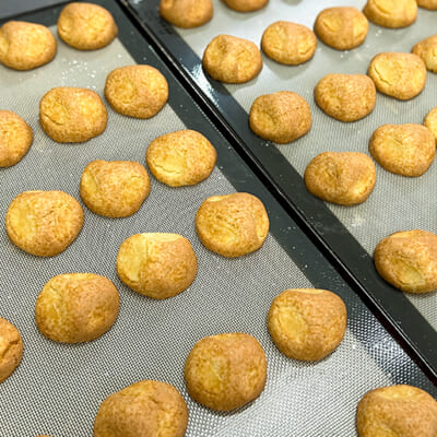 細やかな管理で、綺麗な焼き色に仕上げます