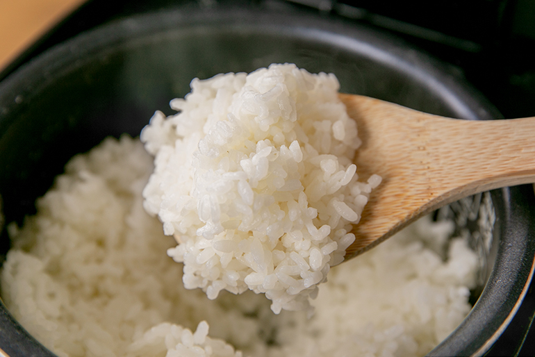 食べごたえ満点！米どころ・魚沼産の新之助