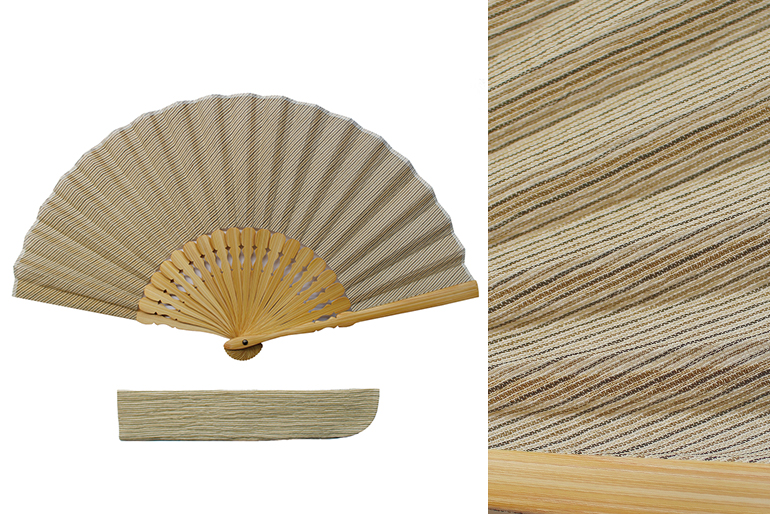 2. 「縞・ベージュ」