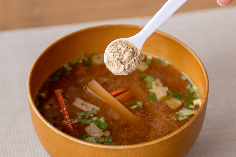 日々の料理にプラスすることで、気軽に取り入れられる