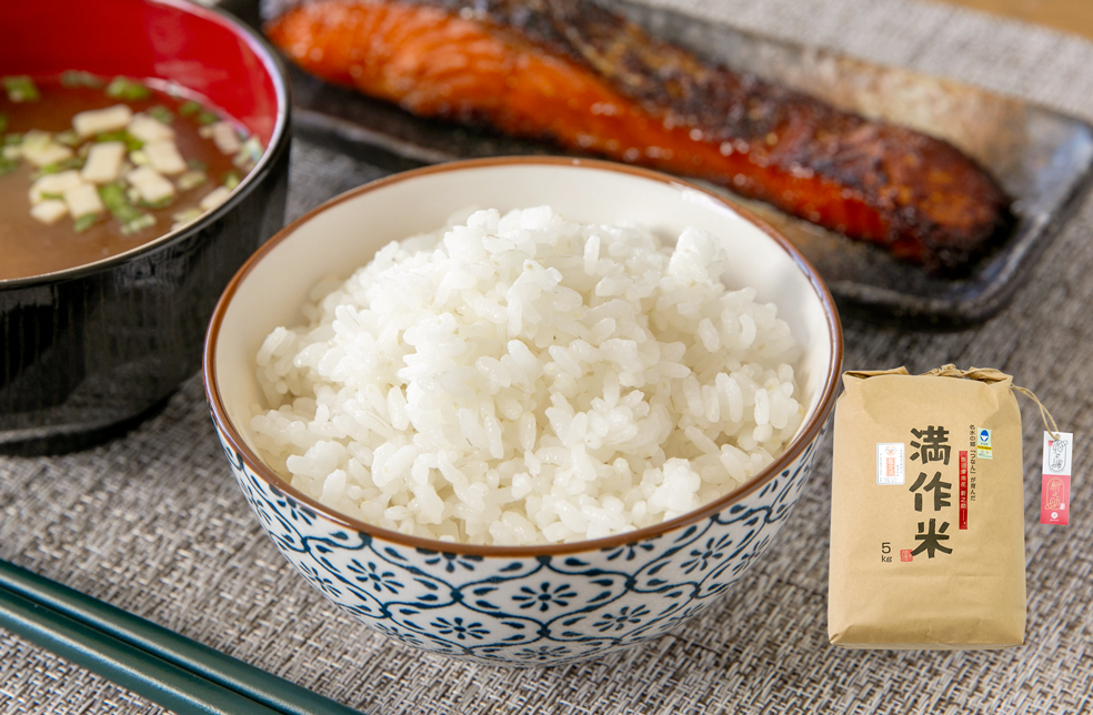 新潟直送計画】令和7年度米 魚沼産 新之助「満作米」（特別栽培米） – 満作