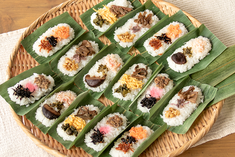 ハレの日には欠かせない「笹寿司」