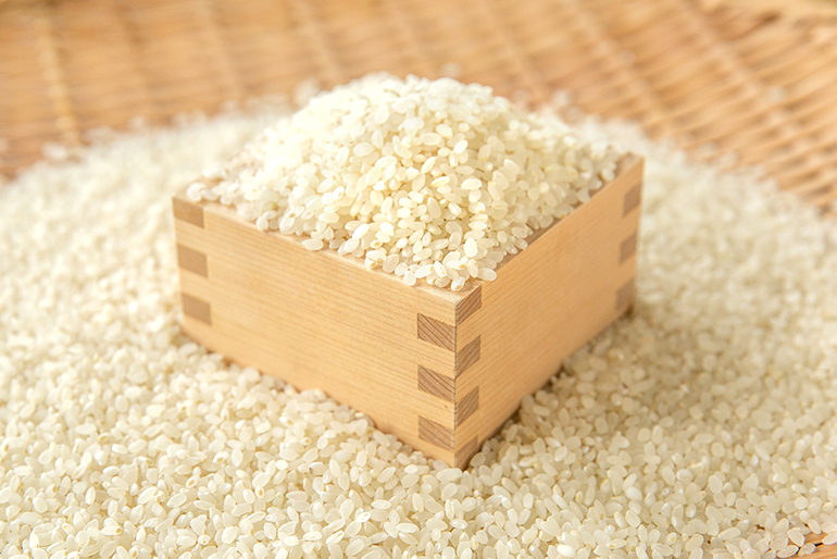 精米・無洗米・玄米の3種類をご用意！