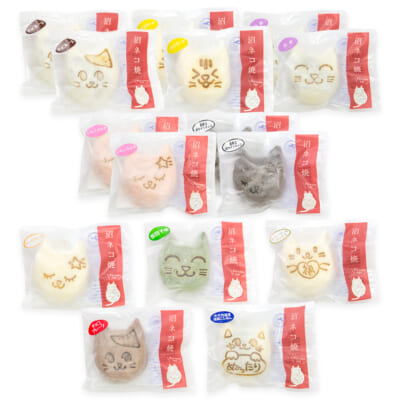 沼ネコ焼 10種 計15個