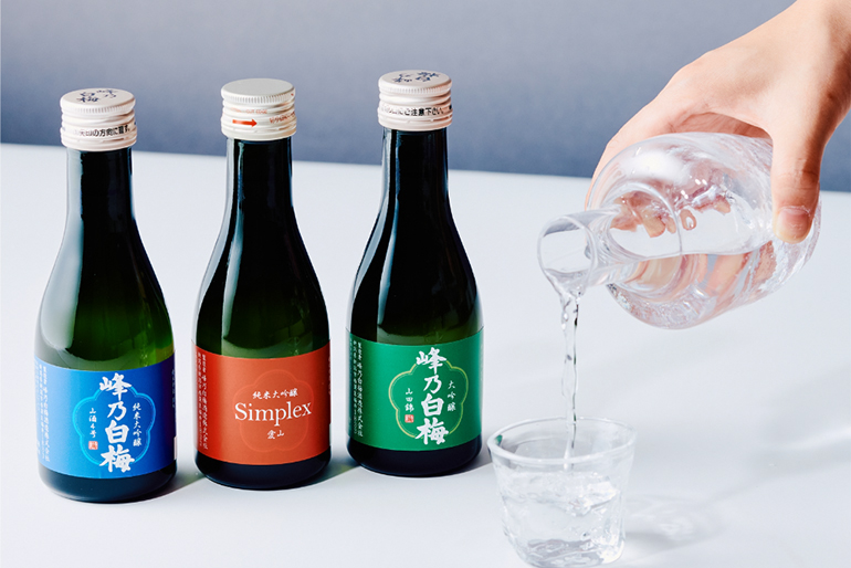 江戸時代から続く酒蔵の飲み比べ