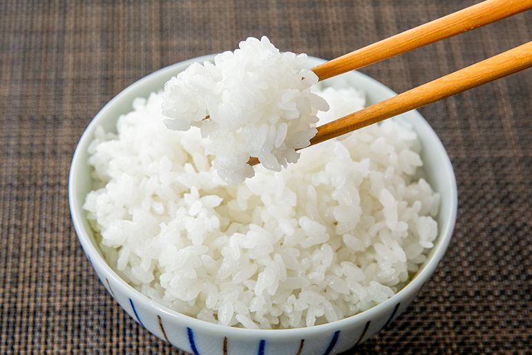 炊きたての優しく甘い香りが食欲をそそります！