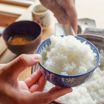 旨味がぎゅっと詰まった山つき米