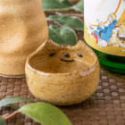 新津焼「猫酒器」