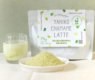 茶豆ラテ「YAHIKO CHAMAME LATTE」