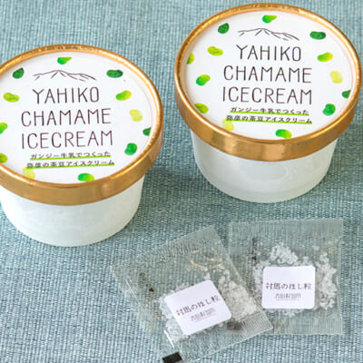 付属の天日塩で、味変するのもおすすめ