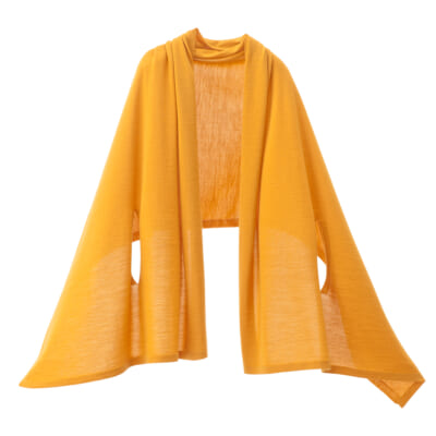 nico 洗えるmino wool マスタード