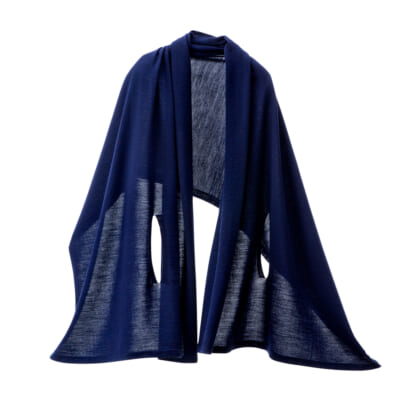 nico 洗えるmino wool ネイビー
