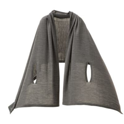 nico 洗えるmino wool ミドルグレー