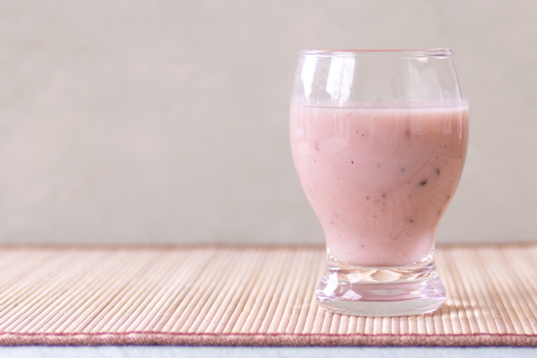 粒感を残した、満足感のある飲み心地