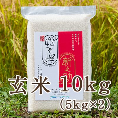 新之助 玄米10kg