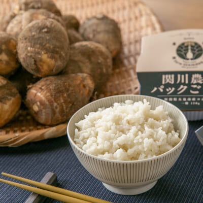 五泉産 里芋 3kg・パックごはん 3パック