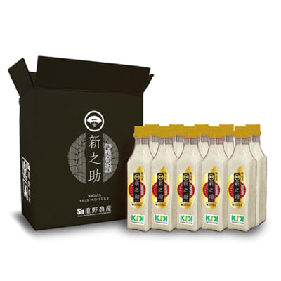 【定期購入】新潟県産新之助 無洗米ボトル2合×10本（3kg）