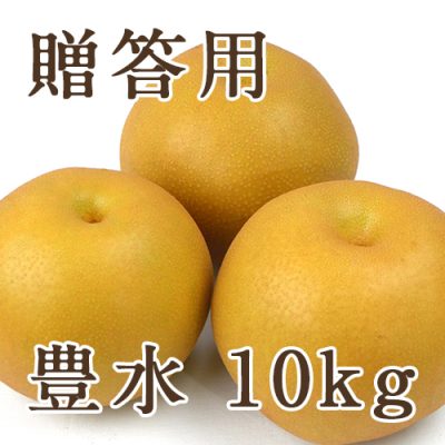 【贈答用】豊水 10kg（16～32玉）