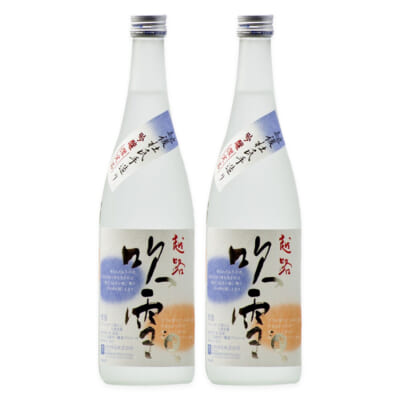 越路吹雪 吟醸酒 1.8l(1升) 2本