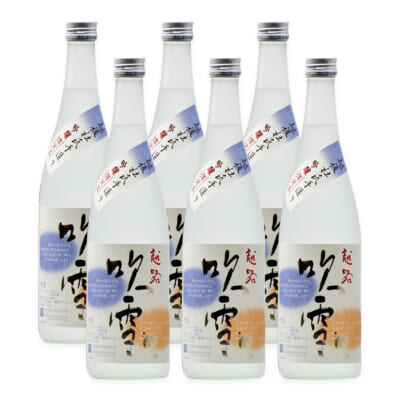 越路吹雪 吟醸酒 720ml(4合) 6本