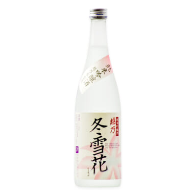 越乃冬雪花 純米吟醸 1.8l(1升) 1本