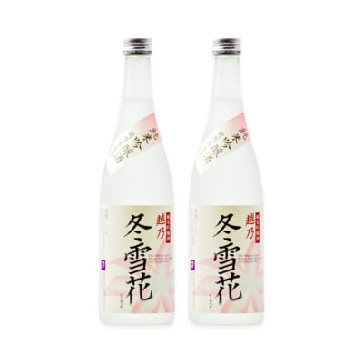 越乃冬雪花 純米吟醸 720ml(4合) 2本