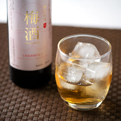 濃厚な口当たりながらも、すっきりとした後味の梅酒