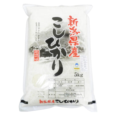 【定期購入】新潟産コシヒカリ 無洗米5kg