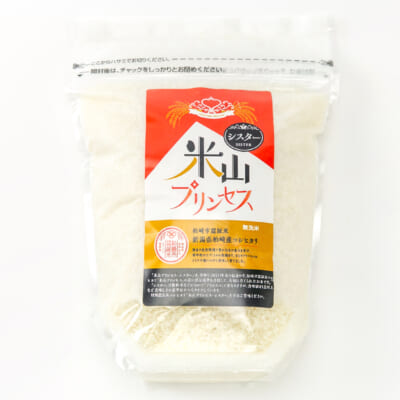 新潟県産コシヒカリ「米山プリンセス・シスター」（特別栽培米）ジップパック 無洗米2kg