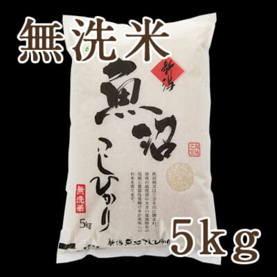 【定期購入】魚沼産 コシヒカリ 無洗米 5kg