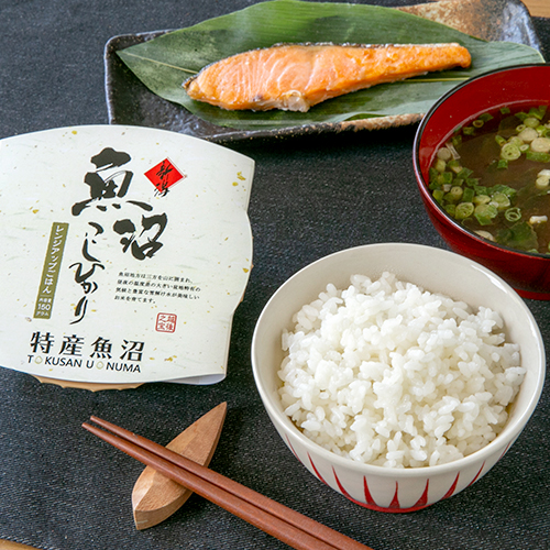 新潟直送計画】パックごはん – 特産魚沼