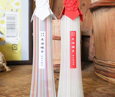 天神囃子 紅白アートボトルセット(特別純米・特別本醸造)