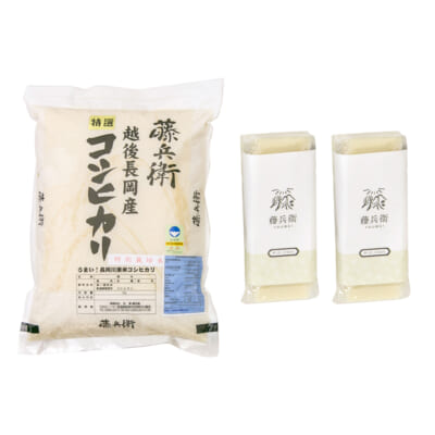 コシヒカリと杵つきこがねもちセット B